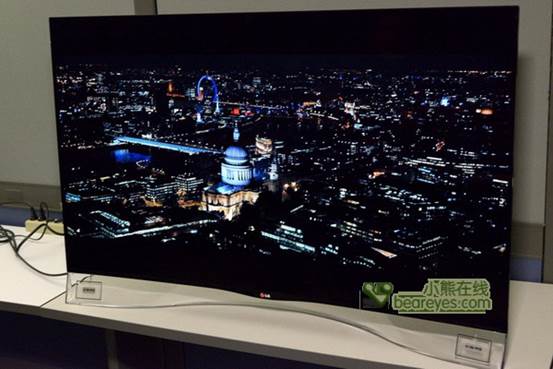 OLED弯曲屏幕 LG 55EA9800电视评测 - 测试